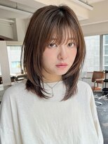 ベージュアッシュミント　フェイスレイヤー