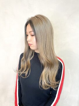 アンジェリカラボ 梅田店(ANGELICA LABO) 【ANGELICA後藤】逆ミルクティーフェイスフレーミング