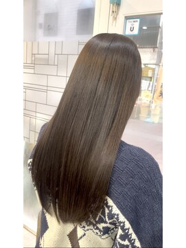 ヘアアンドメイク 心座(hair&make) 艶感透明感たっぷりアッシュカラー
