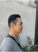 ツーブロックショート