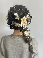 ルシードスタイルベル(LUCID STYEL BELLE)&nbsp;サイド編み下ろしアレンジ