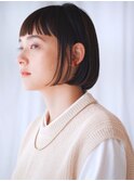 ちゅるんとボブ×パッツン