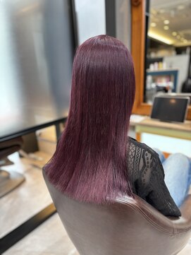 ジパング 押上店(Zipangu) ラベンダーピンク/ブリーチカラー/10代