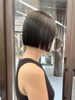 ミィ 表参道(mee.) 似合わせカット ボブヘア 縮毛矯正 ミニボブ 切りっぱなしボブ