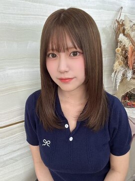 エルバイラビス 大宮(elu by lovis) 《鈴木茉奈》ブラウンベージュ/ローレイヤー/大宮