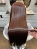 【透明感が欲しい方に◎】艶カラー＋トリートメント