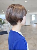 丸みショート/ショートカット/ショートヘア/20代/30代/40代
