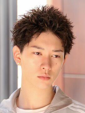 オーシャントーキョー 大阪(OCEAN TOKYO) ベリショスパイキーショートべリーショートアップバングメンズ