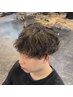 【メンズ人気No.1】ヘアカット+デザインパーマ+眉カット