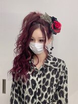 キング 心斎橋店(K!ng)&nbsp;ハイライトカラーミルクティーベージュレイヤーカット