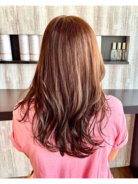 ヘアショップエヌアンドエー 久喜店(hairshop N&A) 透明感カラー◎抜け感ある大人カジュアルウェーブ/コテ巻き
