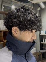 フィフス 大分(fifth) 大分波巻きスパイラルパーマメンズカットラウンドマッシュ10代