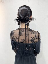 シアー(sheer) 《sheer/大黒》#ヘアセット#カチモリ#ツイン