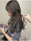 ブリーチなし オリーブグレージュ 秋ベージュ/akari