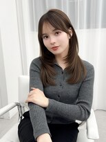 アマトウキョウスマートサロン(AMA TOKYO×Smart Salon) くびれレイヤー/顔まわりカット/レイヤーカット/小顔ヘア