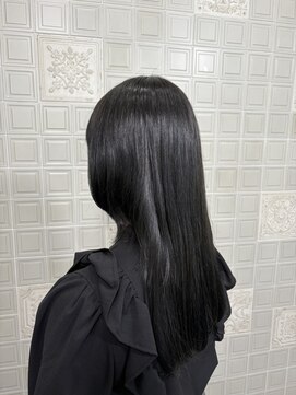 トリエラ 池袋(TRIELA) ブルーブラックロング