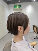 ショート/自然な丸みで扱いやすいショートカット/丸みショート
