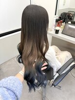 ゴウトゥデイシェアサロン 町田店(GO TODAY SHAiRE SALON)&nbsp;グラデーションブルー