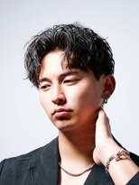 LEGIT BRIGHT KANAZAWA MEN'S HAIR SALON【4月1日NEW OPEN（予定）】&nbsp;刈り上げセンターパート/波巻きツイストスパイラル/金沢