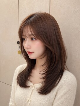ネモネ バイ ミリー 梅田茶屋町(nemone by milly) 【梅田茶屋町】レイヤーカット×内巻き
