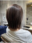 肩スレスレ外はねボブ/ハイライト