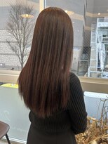 スーリール 馬出店(Sourire)&nbsp;赤髪ストレート