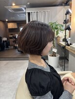 テト(teto) レイヤーボブ前髪あり髪質改善トリートメント