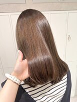 ファム(Fann.)&nbsp;艶感たっぷり柔らかブラウンロング