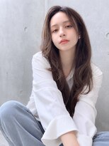 ミラーズ トーキョー(millors tokyo)&nbsp;エアリーシースルーバング☆大人こなれヘア☆カカオブラウン