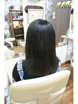 チチカカ(chichikaka) 営業ビフォーアフター、！中高生！上質縮毛矯正