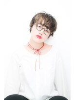 ボンヌーベル&nbsp;【Bonne Nouvelle】ラフ束感ボブ×無造作くせショート