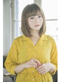 光を集めるサラサラストレート