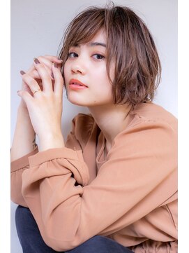 ロンドプランタン 恵比寿(Lond Printemps) ○小顔マッシュボブイメチェン色気アースカラーヘーゼルブラウン