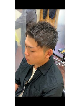 メンズ美容室 タカミ 束感アップバンク