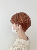 アマネク(AMANEQ by THISCOVER.)&nbsp;マッシュショート/アプリコットカラー