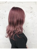 ヘアアトリエコモノ(hair l'atelier KoMoNo) 【2bleach】色落ちも2度楽しめる！ピンクパープル