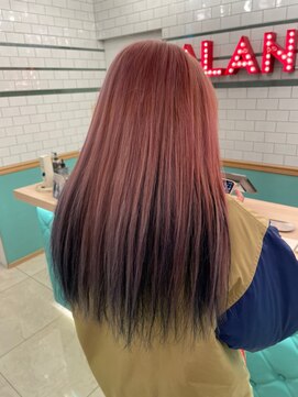 ゲーム 吉祥寺店(GAME) ダブルカラーインナーカラーピンクベージュケアブリーチ髪質改善