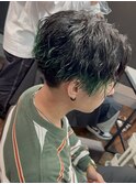 エンドカラーグリーン