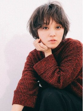 エムスラッシュ たまプラーザ(M.SLASH) ■ピンクグレージュ小顔マッシュショートM.SLASHたまプラーザ8-8