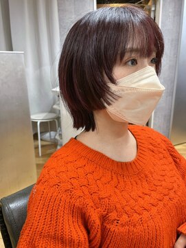 カームバイリコ 学芸大学(calm by liko) ショコラアッシュ/ヘルシースタイル/ふんわりカール/学芸大学