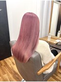 20代 30代 40代 カシスカラー モテ髪 ペールピンク 春カラー