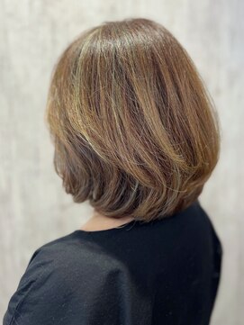 テトテ 門戸厄神店(tetote) 【tetote村山サロンスタイル】ブルーグレージュハイライト