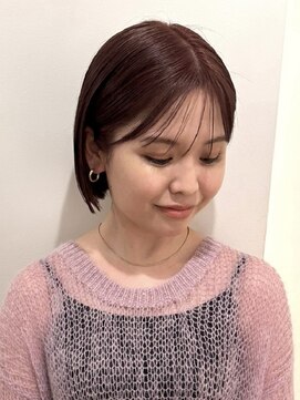 ローネス(LONESS) たっぷりツヤ感のピンクブラウン◎