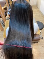 グランバイ アトリエドングリ(Grand × AtlierDonguri)&nbsp;お客様髪質改善データ1018（グレージュストレート）