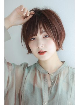 ヘアーズ ベリー 下大利店(hairs BERRY) BERRY韓国風小顔ヘアシアーカラータンバルモリベージュアッシュ