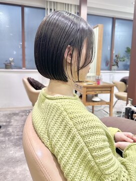 ソピ バイ インビテーション(sopi by invitation) ◎NAKAMURA◎ #58 ミニボブ/艶感ミントアッシュ