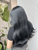 天神美容室 透明感ブラック♪担当小松尚生