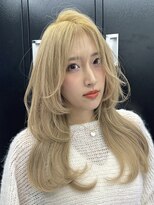 スカイ 本店(SKY)&nbsp;YUICHI___milktea beige×layercut