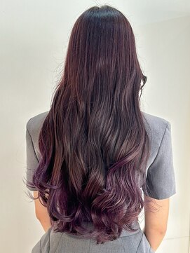 サクラ オモテサンドウ(SAKURA) グラデーションカラーラベンダー 表参道