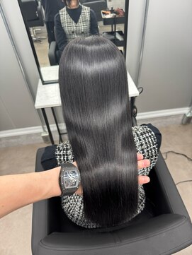 シンシア 新宿(CYNTHIA) 【CYNTHIA/MAKOTO】髪質改善/ブルーブラック/ダークグレージュ